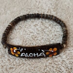 Aloha Bracelet with Floral Design